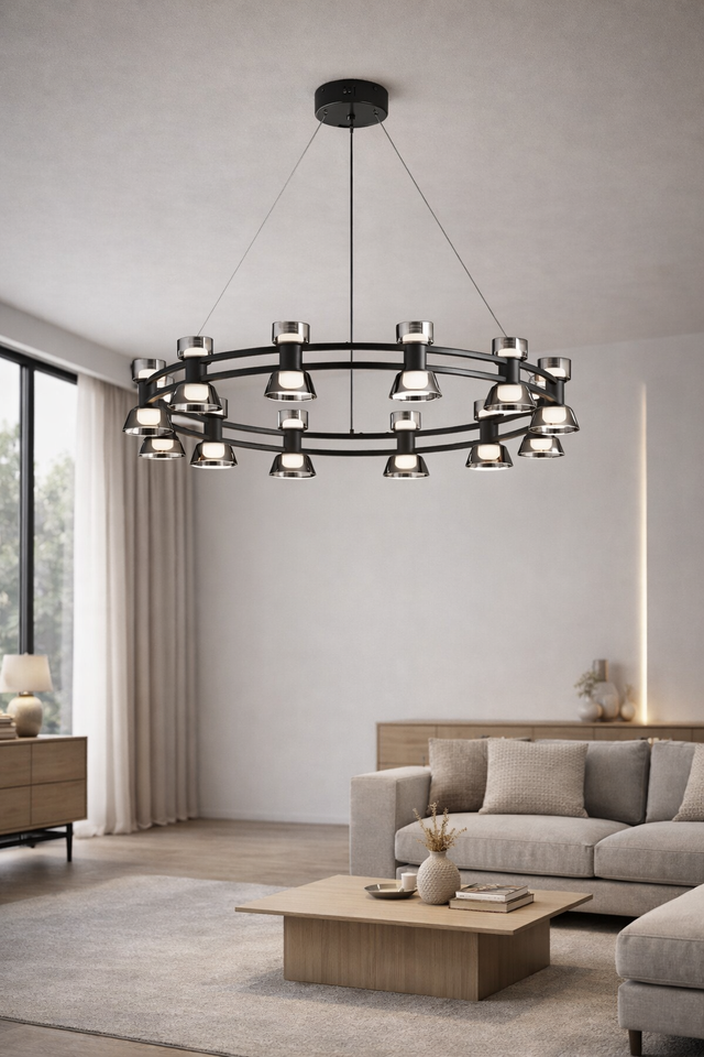 Corp de iluminat KSPT/DT6001/12 BK