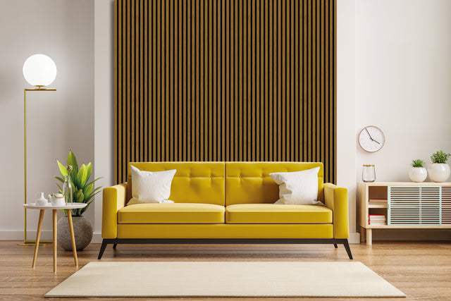 Panou Riflat Acustic Standard - Stejar natural