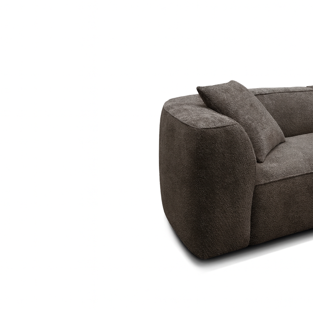 Canapea MAZOcu brat rotund si textura premium