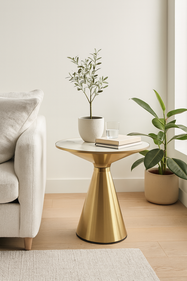 Masuta cafea BEKA amenejat intr-un ambient de living modern
