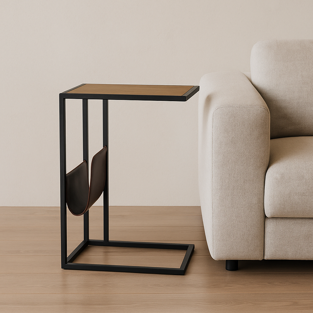 Masuta de cafea LETTER intr-un ambient modern