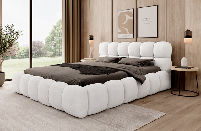 Pat BOSSI într-un dormitor amenajat modern și cozy