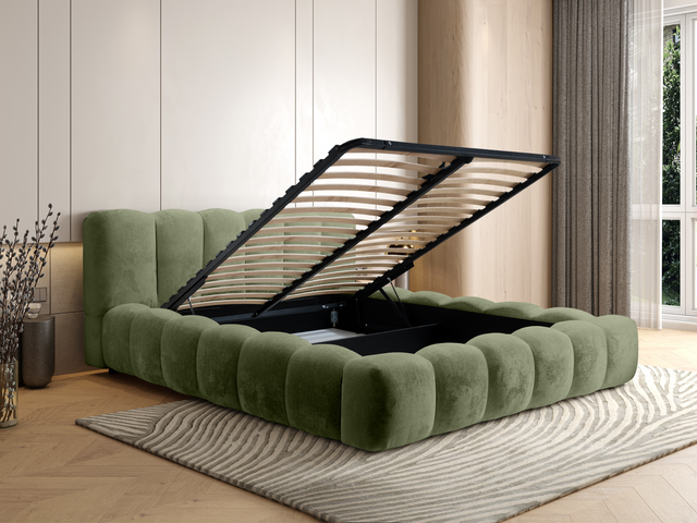 pat DOLLI su somiera rabatabila, design modern pentru dormitor