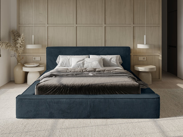 Pat HARMI blue într-un dormitor amenajat modern