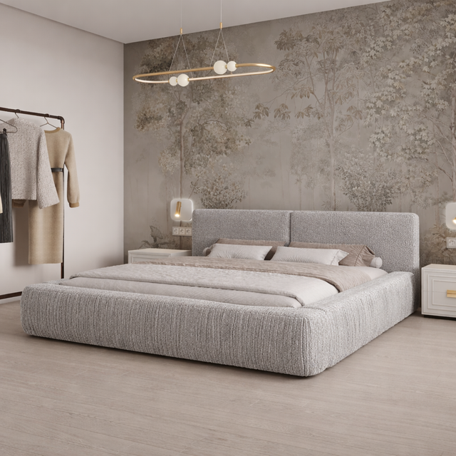 Pat matrimonial NOMI 180x200 dormitor modern