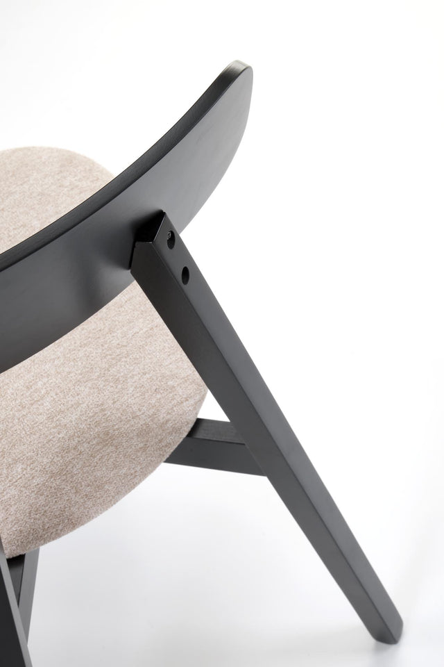 Detaliu spătar Scaun Paisan, design ergonomic și finisaje curate