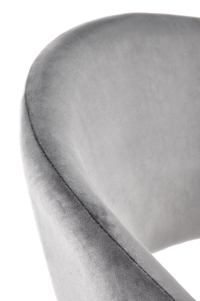 Detaliu spătar Scaun Romo, design ergonomic și finisaje curate