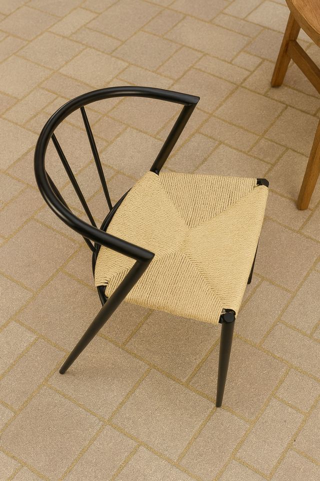 Scaun Sunny design modern privit din orice unghi