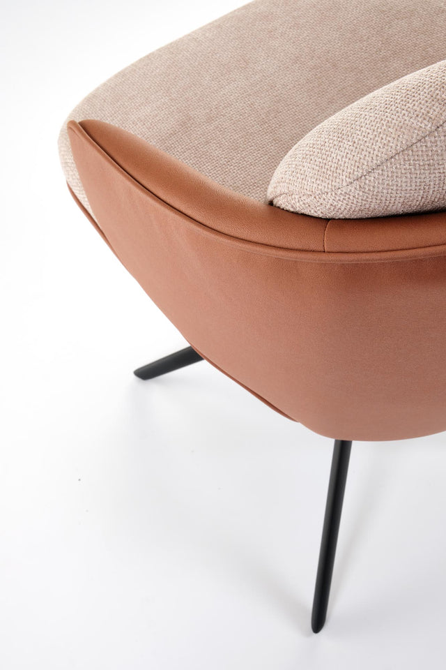 Scaun Terra vedere laterală, profil modern și elegant