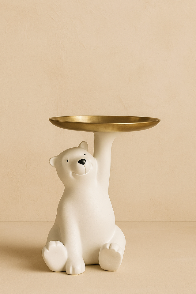 Urs Polar Deco KSPT1002 – figurină decorativă modernă pentru interior