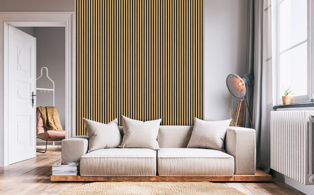 Panou Riflat Acustic - Oak Natural