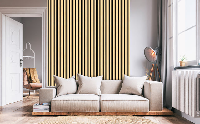 Panou Riflat Acustic Standard - Ash