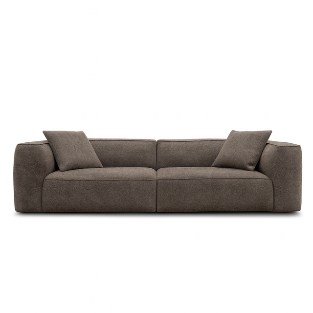 Canapea MAZO, vedere frontala, material premium la alegere