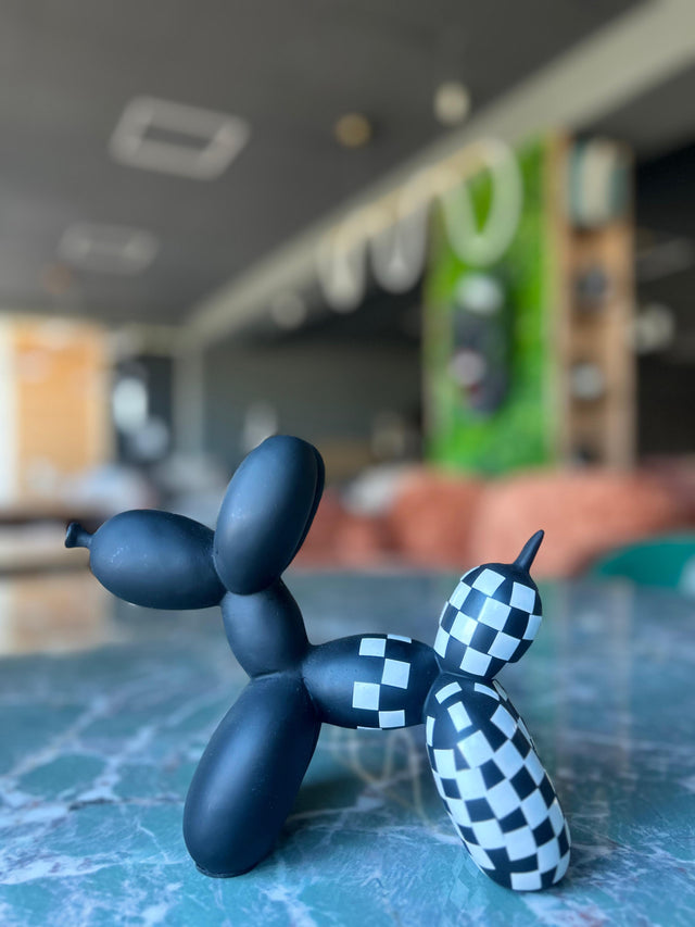 Figurina Cățel Domino Deco KSPT1014 – decor interior modern