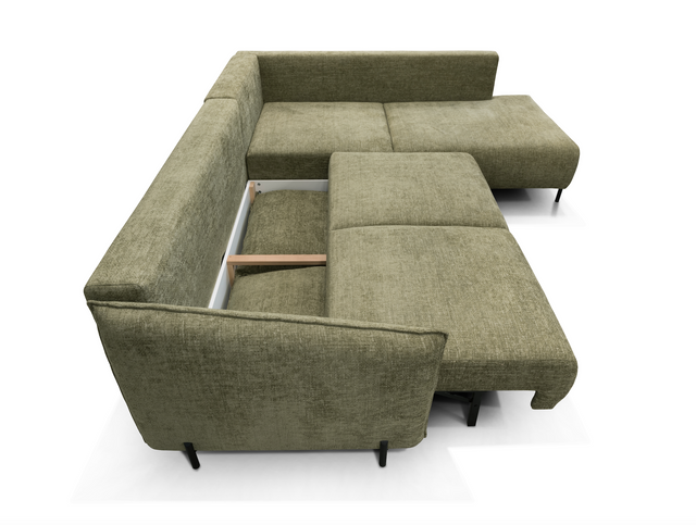 Colțar MARISIA extensibil, poziție lada deschisă