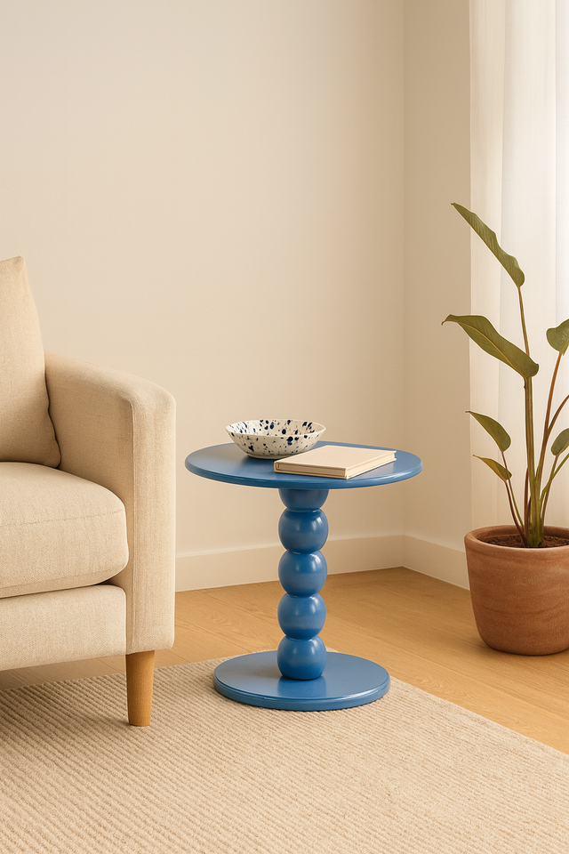 MAsiuta de cafea ALLIR albastra intr-un ambient modern