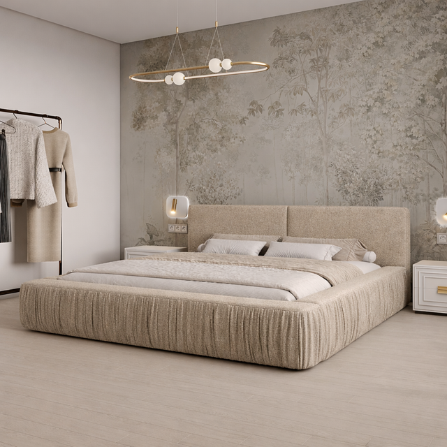 Pat matrimonial NOMI 160x200 dormitor modern