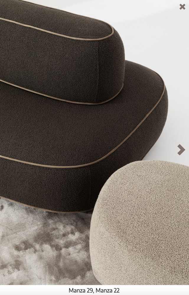 Canapea cu material textil manza 29 si manza 22